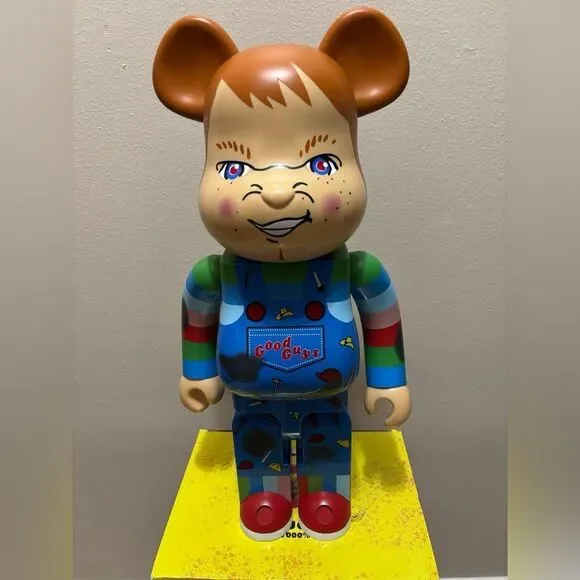 Medicom Toy Be@rbrick 1000 Chucky Bearbrick Child Play Child's GOOD GUY - Picture 9 of 10